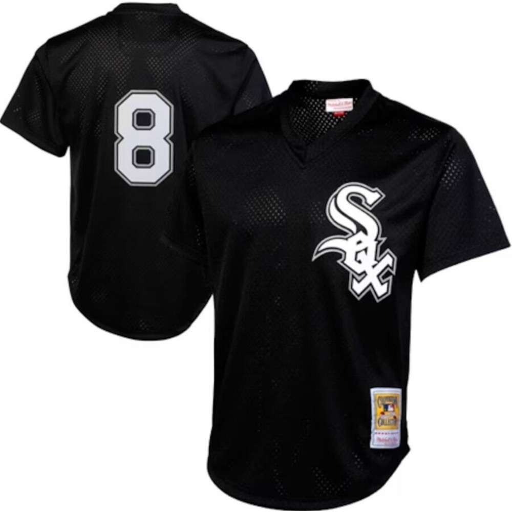 Mitchell & Ness Chicago White Sox Jersey Mens S Black Bo Jackson #8 Cooperstown